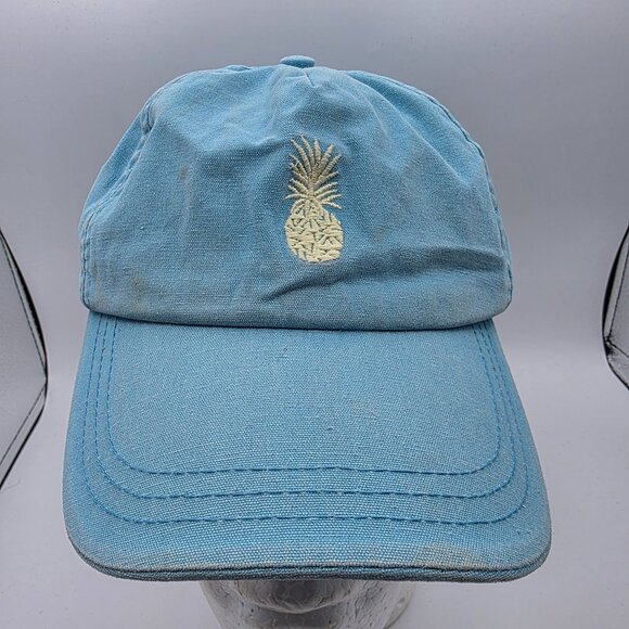 Rip Curl Pineapple Adults Blue Hat Cap Adjustable Lightweight Casual Outdoors - Picture 1 of 9
